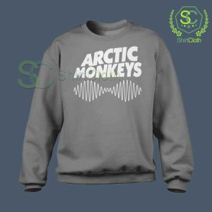 Arctic Monkeys Music Band Gray Sweatshirt