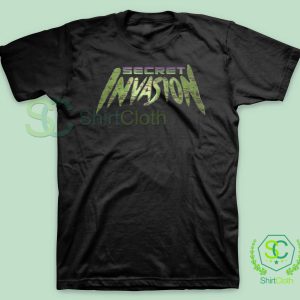 Secre-Invasion-Logo-Black-T-Shirt