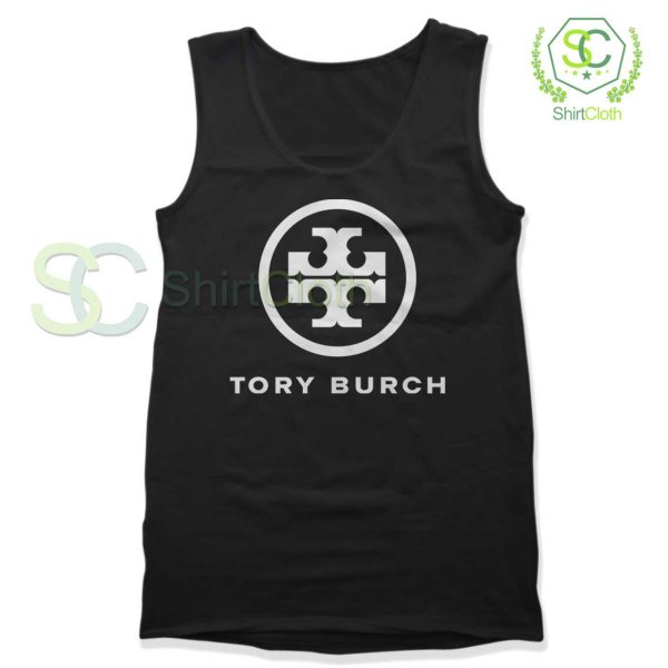 Tory-Burch-Logo-Black-Tank-Top