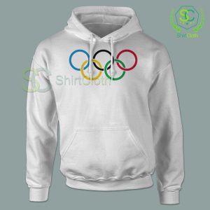 Olympic-Rings-White-Hoodie
