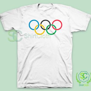 Olympic-Rings-White-T-Shirt