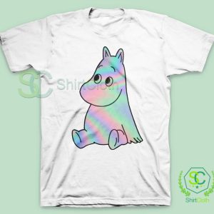 Moomins-90s-Holographic-T-Shirt-White